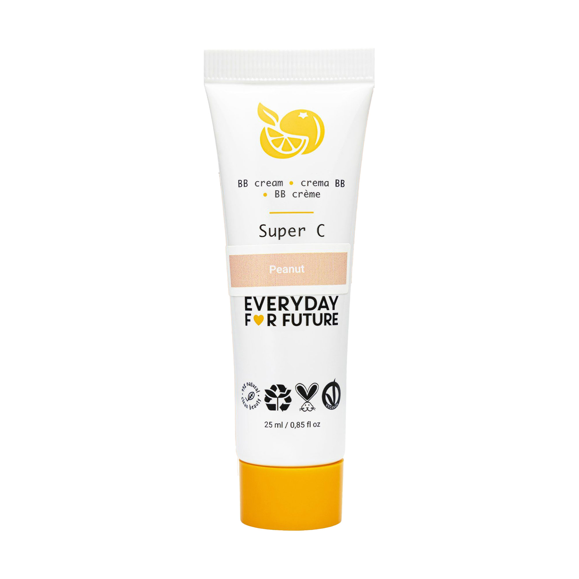 BB-крем для обличчя Everyday for Future BB Cream With Lightweight &amp; Skin-Like Finish, Peanut, 25 мл